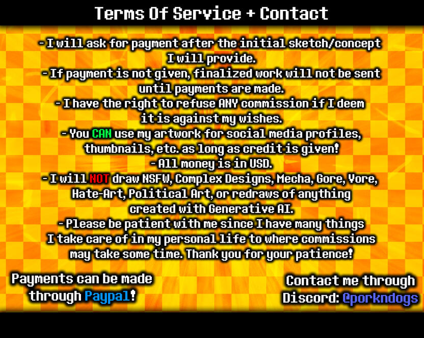 Terms of Service & Contact
