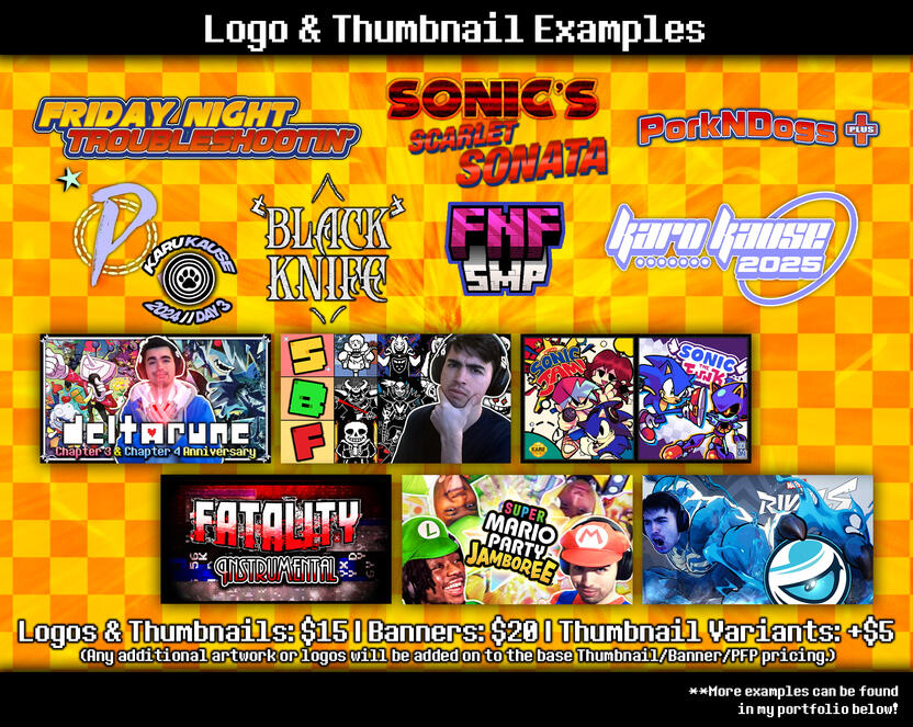 Logo & Thumbnail Examples Logo & Thumbnail Examples